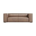 Gaiši brūns ādas dīvāns 212 cm Madame – Windsor & Co Sofas
