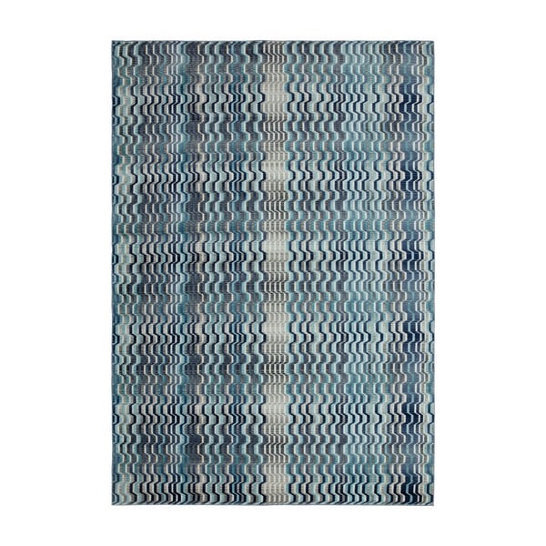 Zils paklājs Asiatic Carpets Wave, 160 x 230 cm