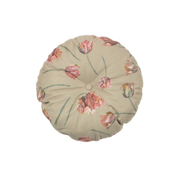 Smilškrāsas samta spilvens BePureHome Vogue, ø 45 cm-image-1