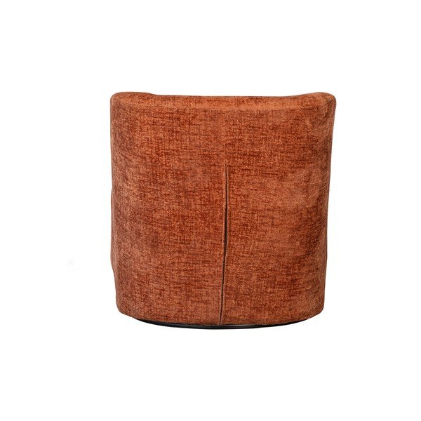 Oranžs samta atpūtas krēsls Atty – WOOOD-image-4