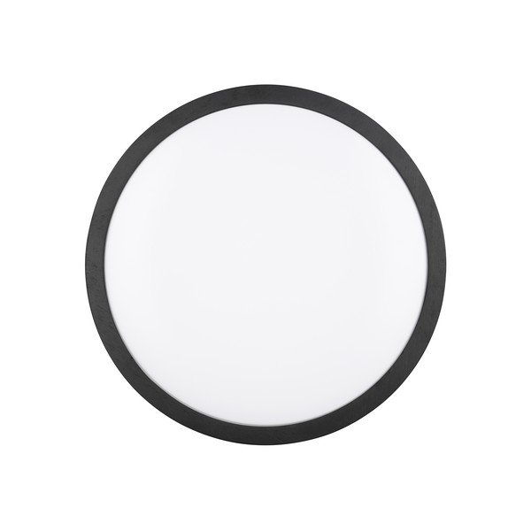 Melna LED griestu lampa ø 40 cm Iseo – Trio-image-4