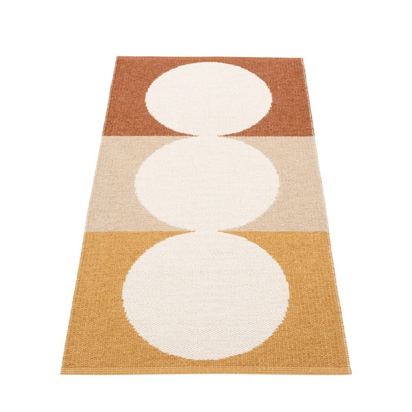 Okera dzeltens/krēmkrāsas iekštelpu un āra paklājs 70x140 cm Otto Harvest – Pappelina-image-2