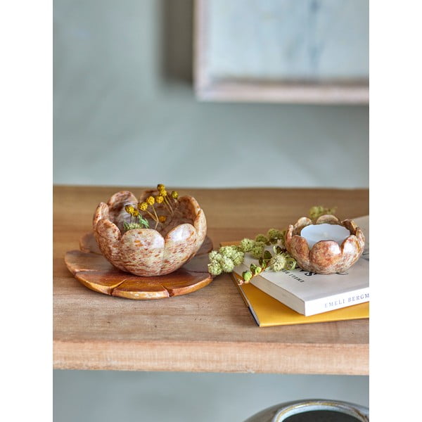 Akmens svečturi tējas svecītēm (3 gab.) Reiko – Bloomingville-image-1