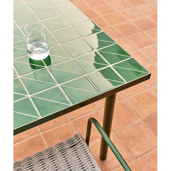 Dārza ēdamgalds ar keramikas virsmu 101x223 cm Maurina – Kave Home-image-3