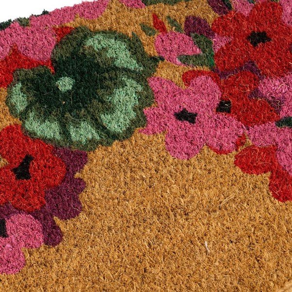 Kokosšķiedras kājslauķis 40x60 cm Geranio – Casa Selección-image-1