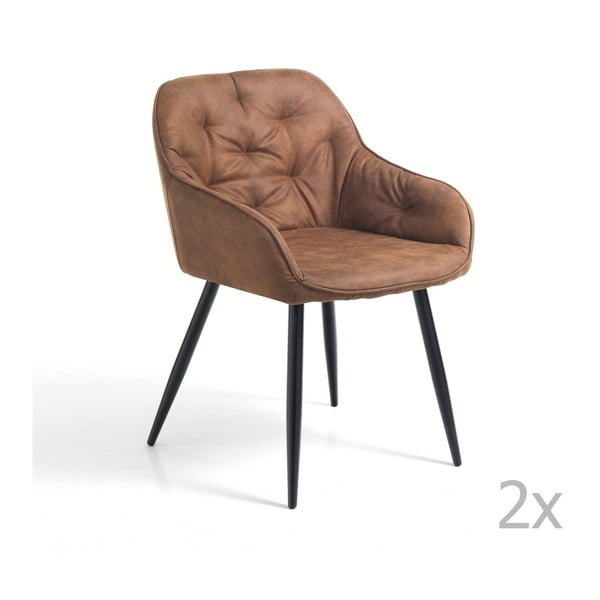 2 Tomasucci skaisti polsterētu krēslu komplekts