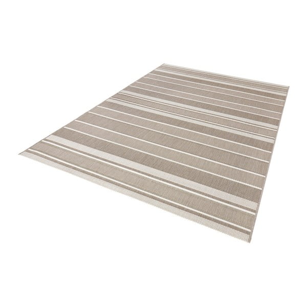 Bēšs āra paklājs NORTHRUGS Strap, 80 x 150 cm-image-1