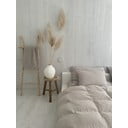 Bēša vienguļamā muslīna gultas veļa 135x200 cm Plain Muslin – Butter Kings