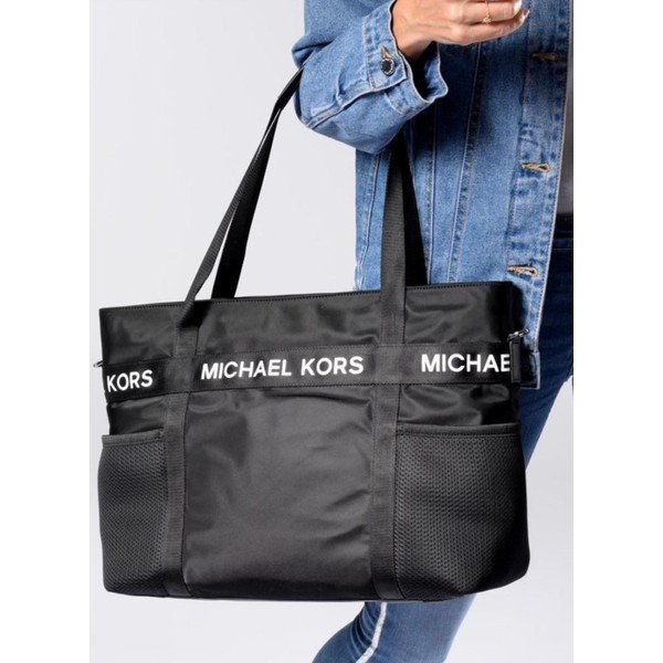 Melna auduma rokassoma Michael Kors The Michael-image-1