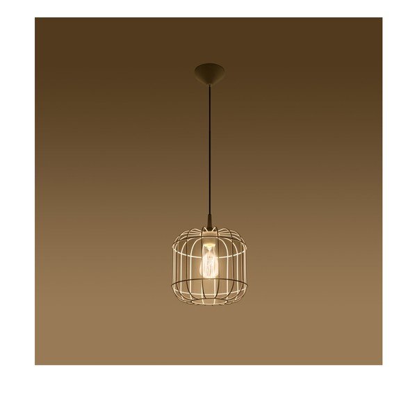 Balta piekaramā lampa ø 23 cm Albino – Sollux-image-1