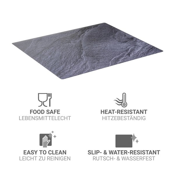 Plīts aizsargplāksne no PVC 60x52 cm Slate – Wenko-image-3