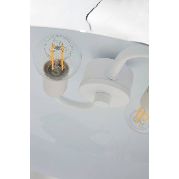 Spīdīgas sudraba krāsas tērauda piekaramā lampa ø 35 cm Ragge – Jotex-image-3