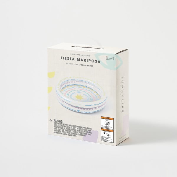 Piepūšamais baseins Sunnylife Fiesta Mariposa, ø 162 cm-image-2