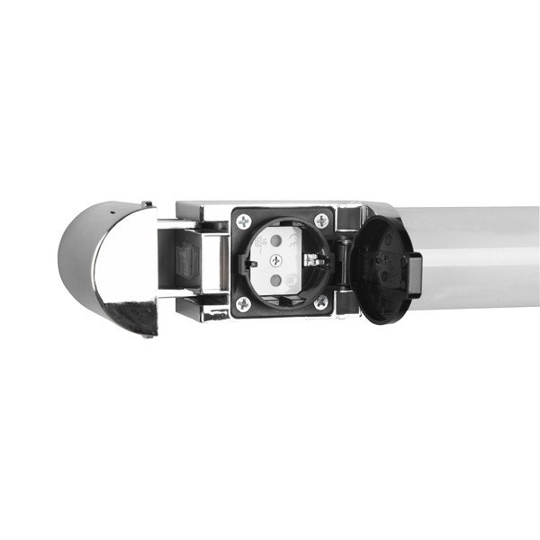LED sienas lampa sudraba krāsā (garums 41 cm) Piera – Trio-image-4