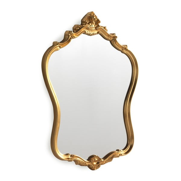 Sienas spogulis zelta krāsā "Geese Baroque", 57 x 72 cm