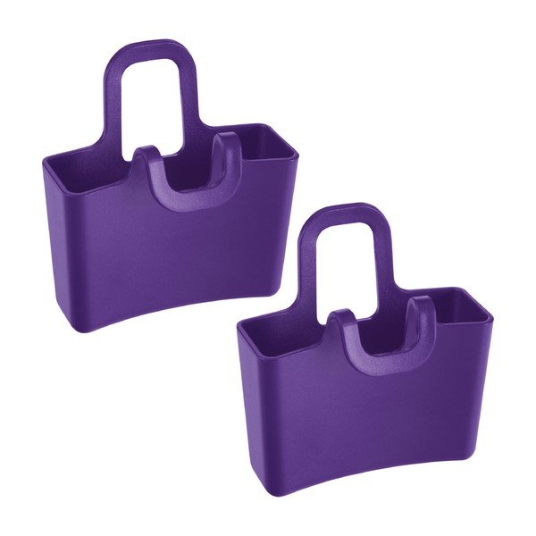 2 violetu glabāšanas trauku komplekts Koziol