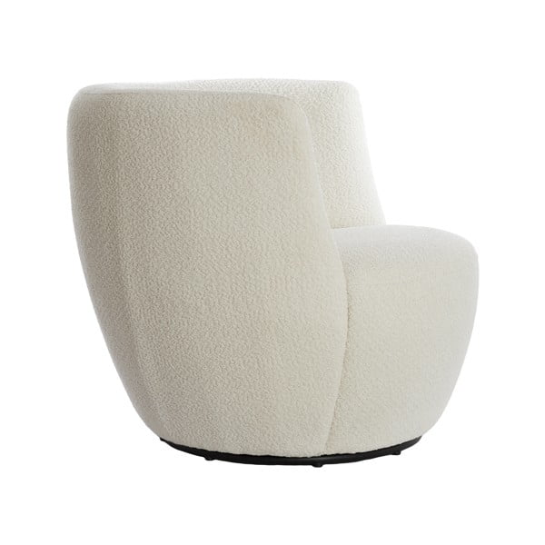 Balts atpūtas krēsls no buklē auduma Senja – Light & Living-image-3