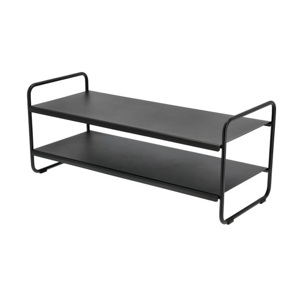 Melns tērauda apavu statīvs 33x33x80 cm A-Shoe – Zone-image-3