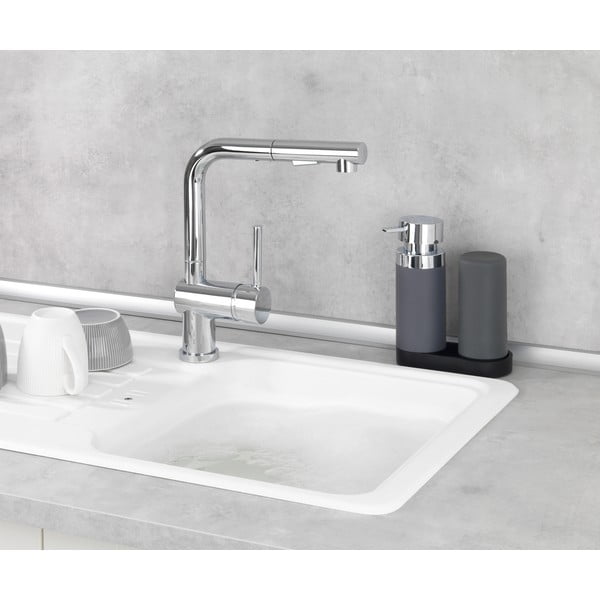 Pelēks silikona trauku mazgāšanas komplekts Easy Squeez-e – Wenko-image-1