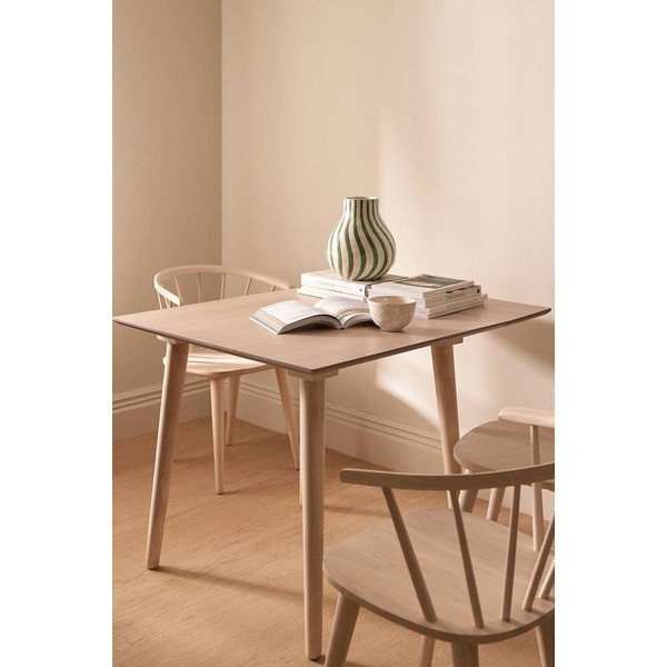 Izvelkams ēdamgalds ar papildu galda virsmu ar gobas imitāciju 80x80 cm Jolina – Ellos Home-image-2
