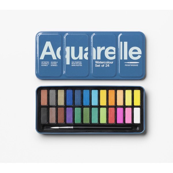 Ūdenskrāsas  Aquarelle – Printworks