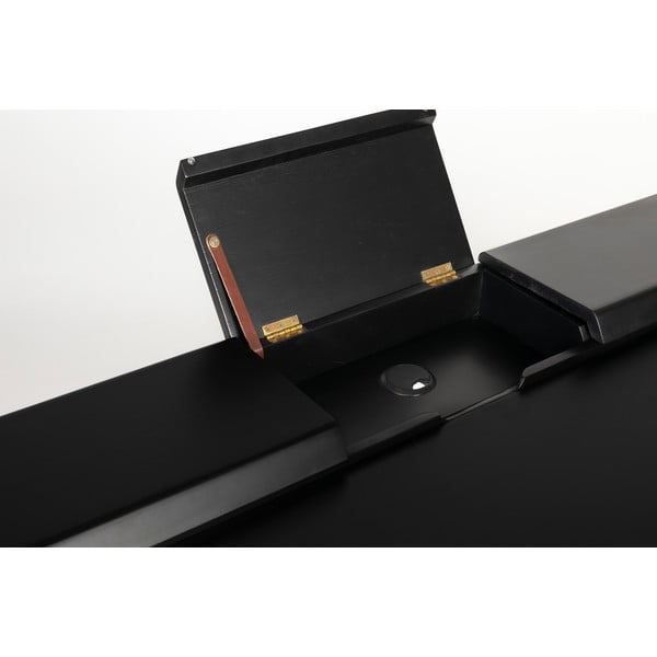 Darba galds ar izvelkamu virsmu 70x120 cm Kaat – Zuiver-image-2