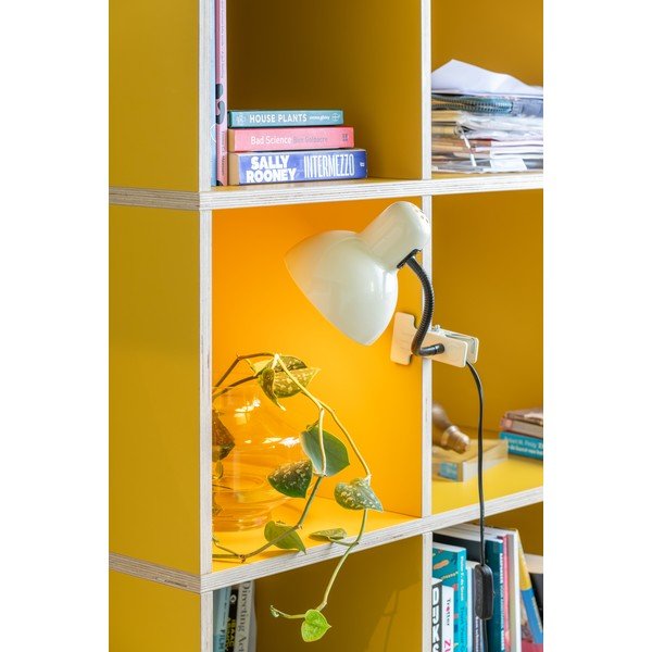 Bēša metāla galda lampa (augstums 33,5 cm) New Retro – Leitmotiv-image-1