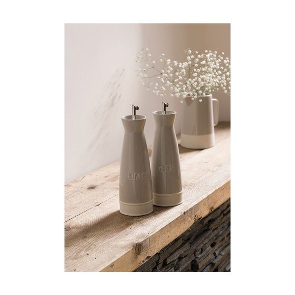 2 brūnu māla trauku komplekts ar piltuvēm eļļai un etiķim Premier Housewares, 528 ml-image-4