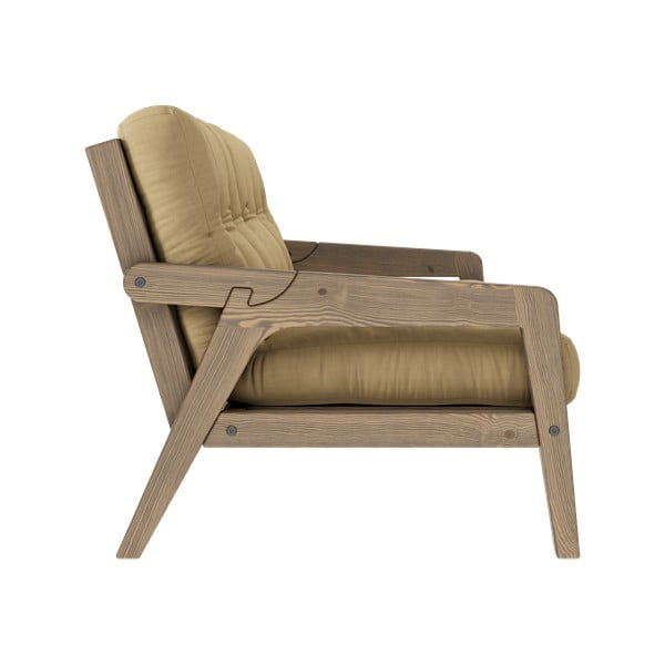 Dzeltens dīvāns 204 cm Grab – Karup Design-image-4