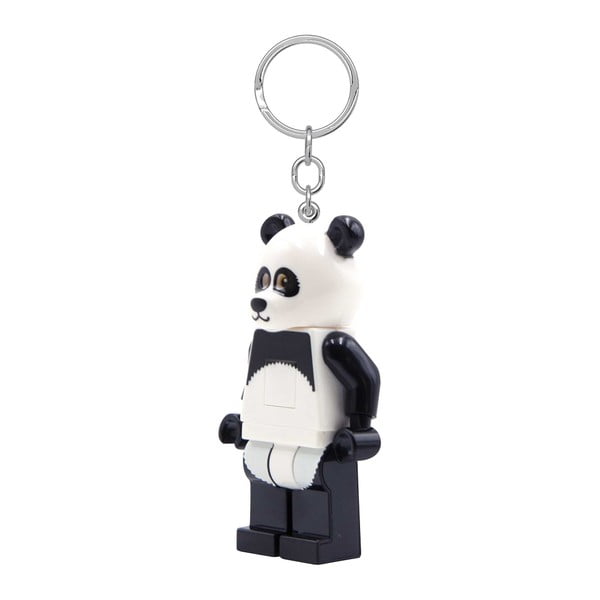 Melnbalts atslēgu piekariņš ar lukturīti Iconic Panda – LEGO®-image-3