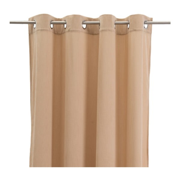 Gaiši brūns velveta aizkars 140x260 cm Merely – Casa Selección