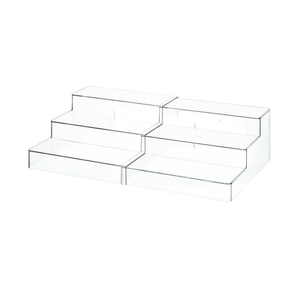 Caurspīdīgs stends iDesign The Home Edit, 26 x 29,2 cm-image-2