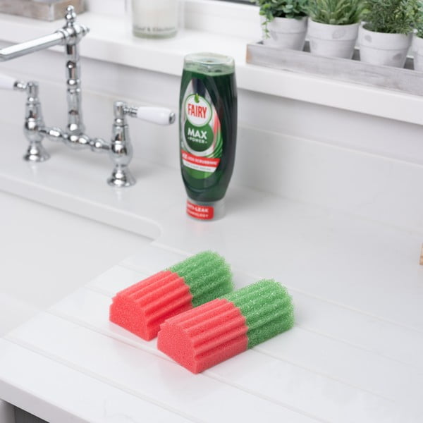 Trauku mazgāšanas sūkļi (2 gab.) – Addis-image-1