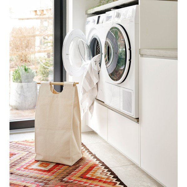 Gaiši pelēks sienas veļas grozs Laundry Box – ReCollector-image-2