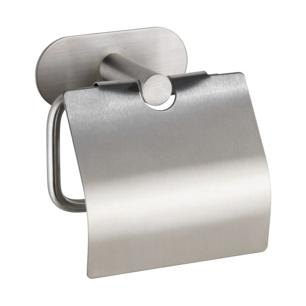 Nerūsējošā tērauda tualetes papīra turētājs bez urbšanas Wenko Turbo-Loc® Orea Cover