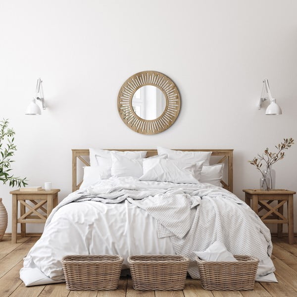 Sienas spogulis ø 50 cm Julie – Styler-image-1