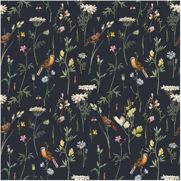 Tapetes 100x280 cm Meadow with Birds – Dekornik