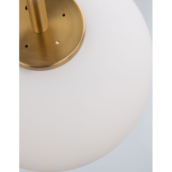 Balta/misiņa krāsas stikla piekaramā lampa ø 27 cm Lato – Nova Luce-image-4