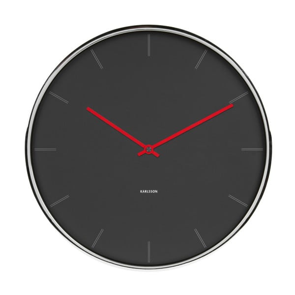 Black Present Time plāns pulkstenis