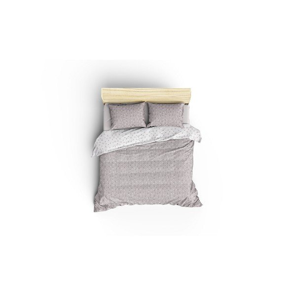Kokvilnas gultasveļa ar lapu Cotton Box Mottle, 200 x 220 cm-image-2