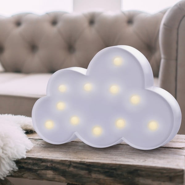 LED apgaismojums DecoKing Cloud, augstums 18 cm