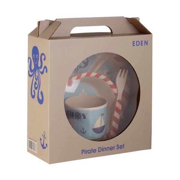 Bambusa bērnu pusdienu komplekts (5 gab.) Eden – Premier Housewares-image-3