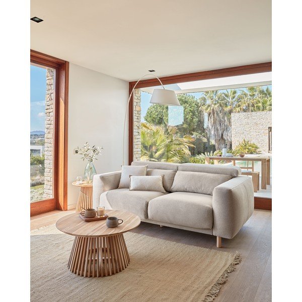 Smilškrāsas dīvāns 215 cm Singa – Kave Home-image-1