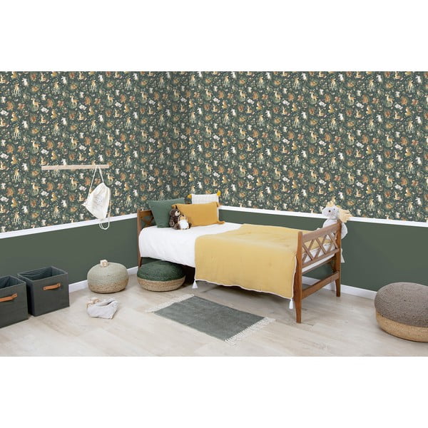Bērnu tapetes 10 m x 50 cm Forest Friends – Lilipinso-image-2