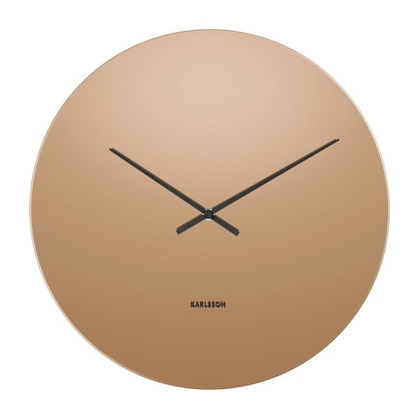 Sienas pulkstenis vara krāsā Karlsson Mirage, ⌀ 40 cm