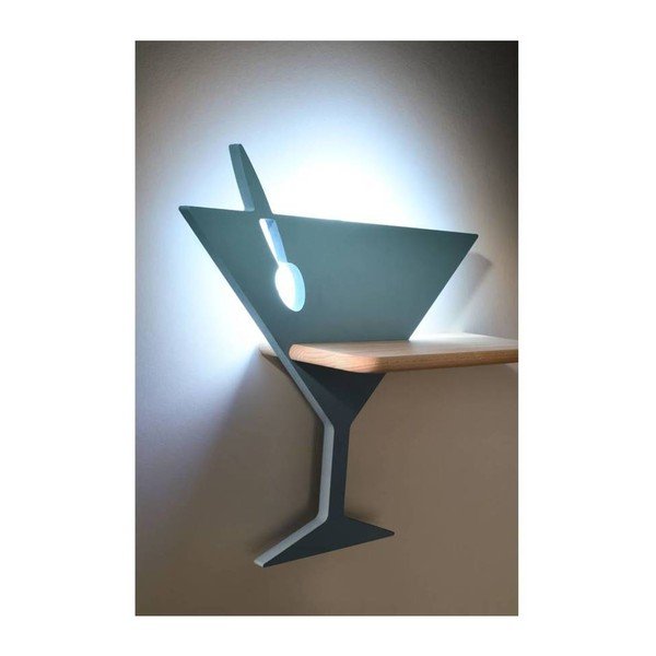 Melna LED sienas lampa Piccolo – Candellux Lighting-image-1