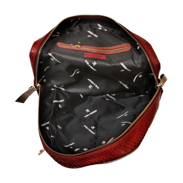 Mugursoma Carla Ferreri Bordeaux-image-2