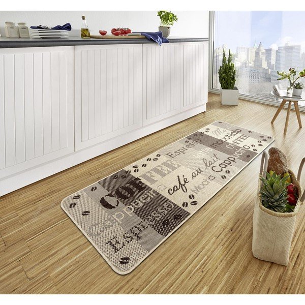 Bēšs virtuves paklājs Hanse Home Weave Coffee Selection, 70 x 180 cm-image-1