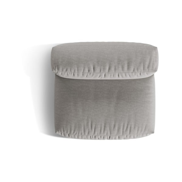 Gaiši pelēka modulārā dīvāna daļa (vidējā moduļa) Martina – Micadoni Home-image-3
