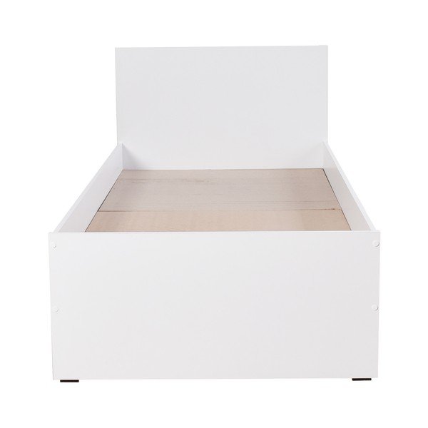 Balta vienvietīga gulta 90x190 cm KRY – Kalune Design-image-2